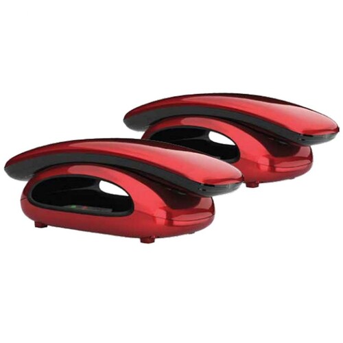 Teléfono Inalámbrico Solo Plus Cb2 Rojo Idect