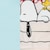 Conjunto de Pants Y Sudadera con Mangas Bicolor para Ni&ntilde;a Snoopy Modelo P-2648