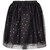Falda Negra con Estampado de Estrellas para Niña Modelo Y1451A Studio si