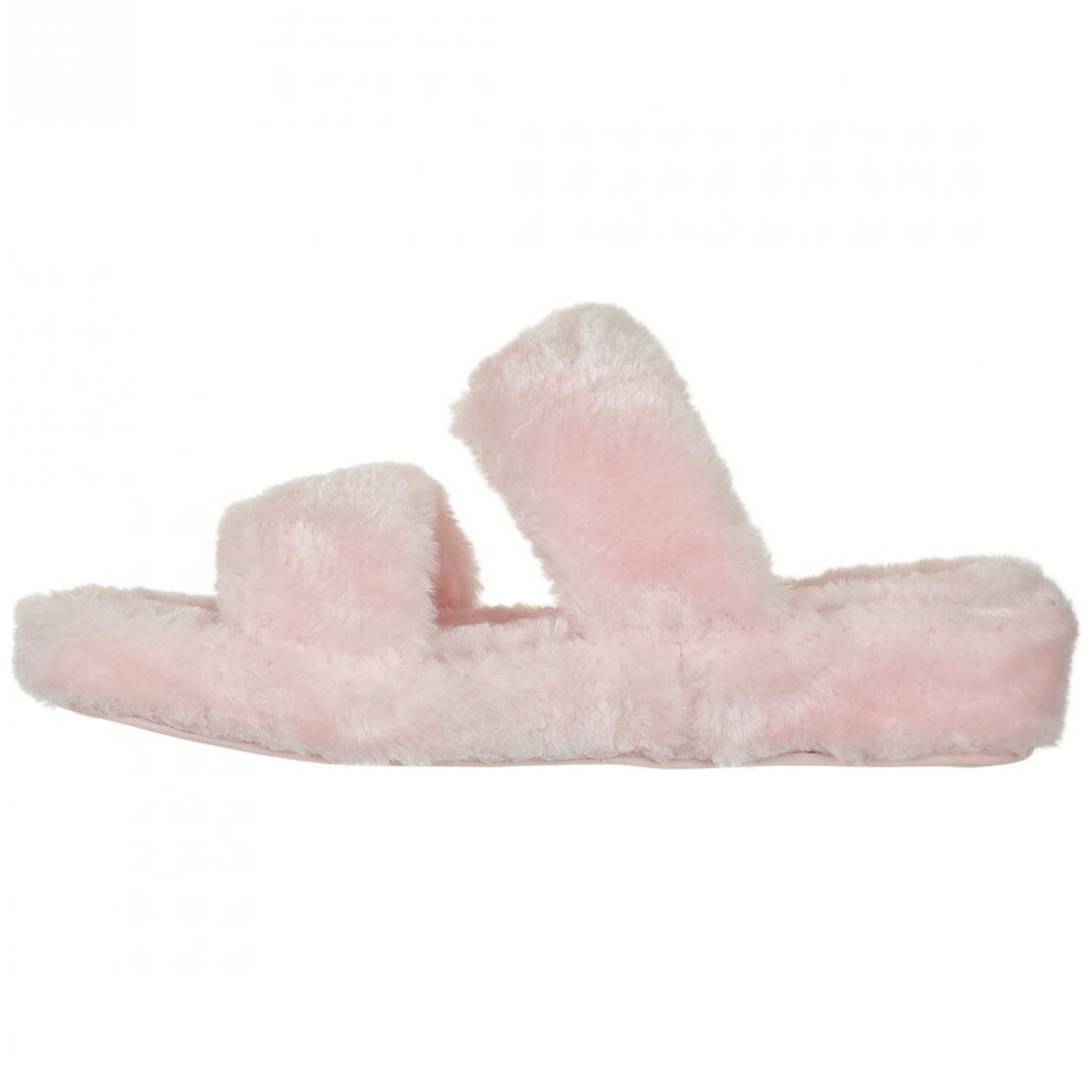 Sandalia Rosa de Material Textil Y Suela Sintética G By Guess