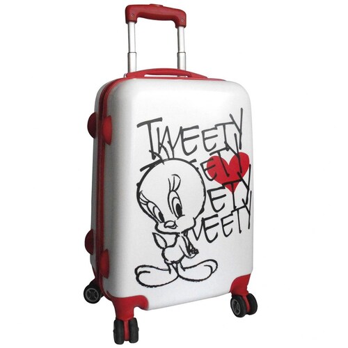 Maleta Looney Tunes 20” Blanco Urbania
