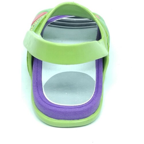 Huarache con Velcro Verde con Morado para Niño Toy Story Edu