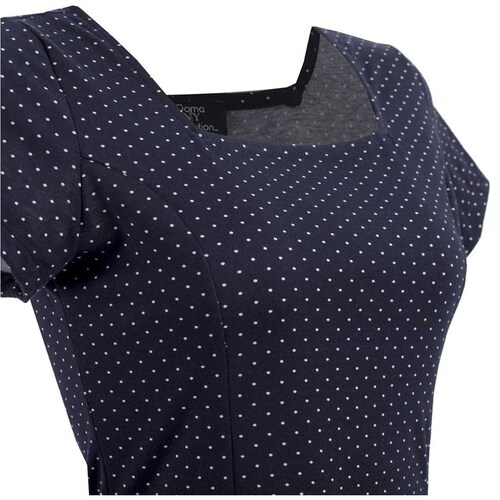 Vestido Cuello Cuadrado Corte Francés Doma Ny Collection