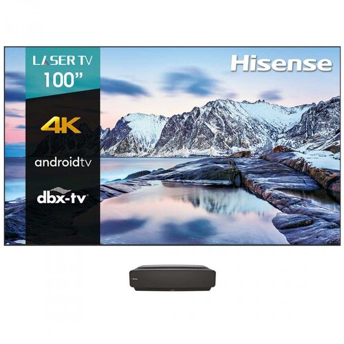 Láser Tv 100" Hisense 4K Android Tv (100L5F)