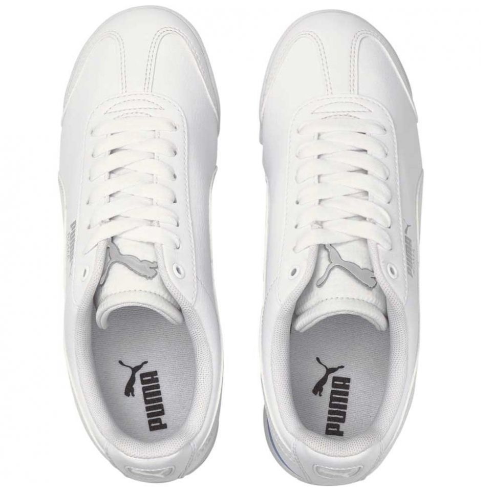 Tenis Blanco Junior Puma Bmw Mms Roma Modelo 306643 02