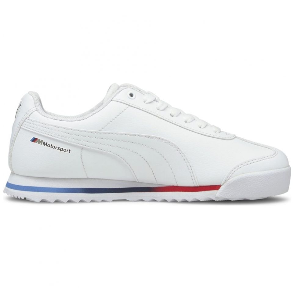 Tenis Blanco Junior Puma Bmw Mms Roma Modelo 306643 02