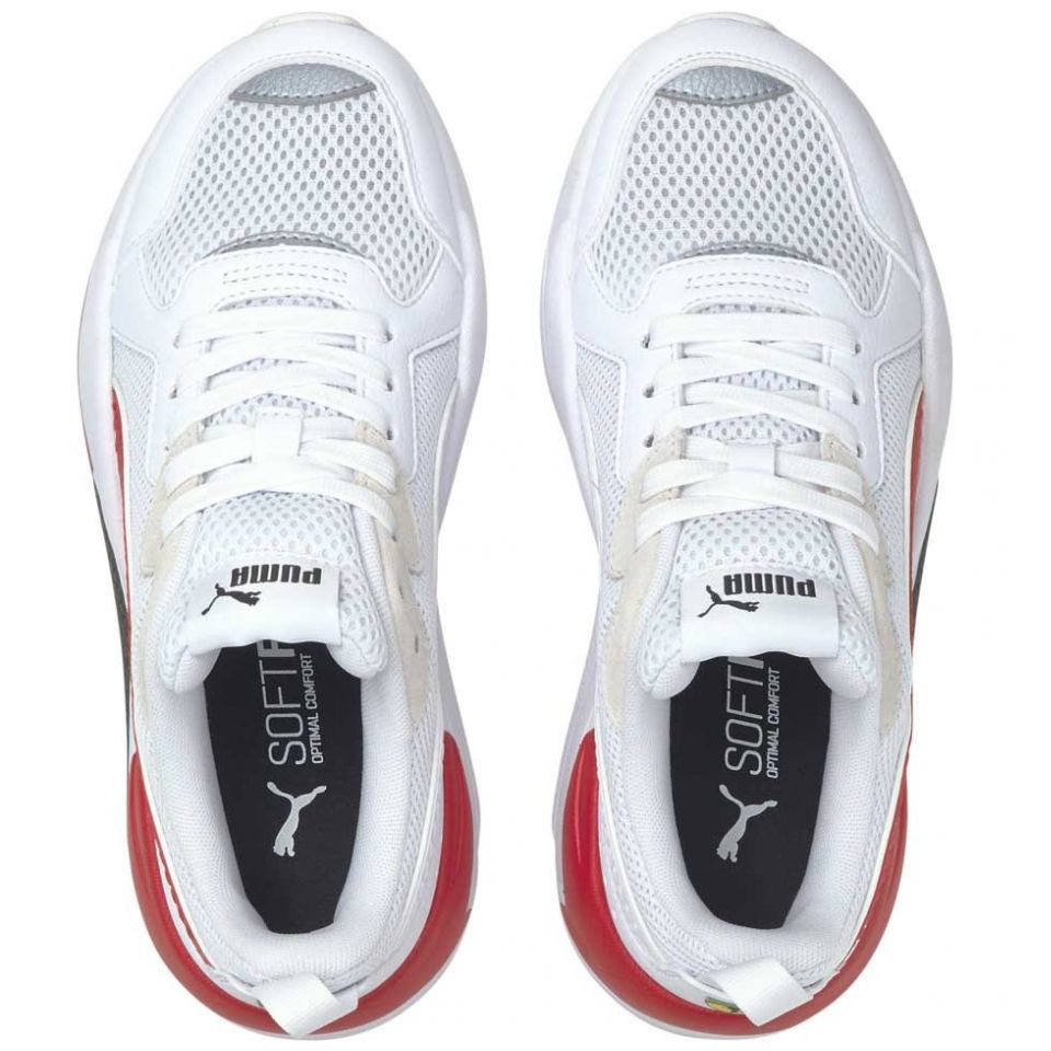 Tenis Blanco Junior Puma Ferrari Race X-Ray Modelo 306697 04