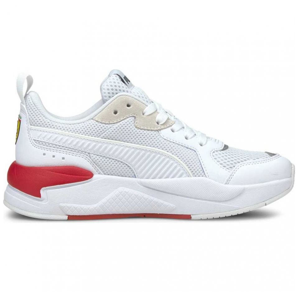 Tenis Blanco Junior Puma Ferrari Race X-Ray Modelo 306697 04
