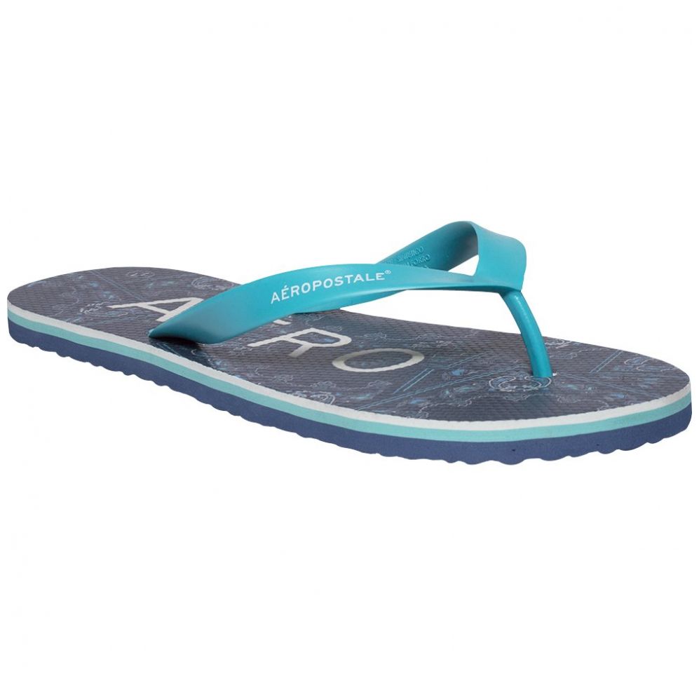 Sandalia Flip Flop Azul para Caballero Aeropostale Modelo 21210411043