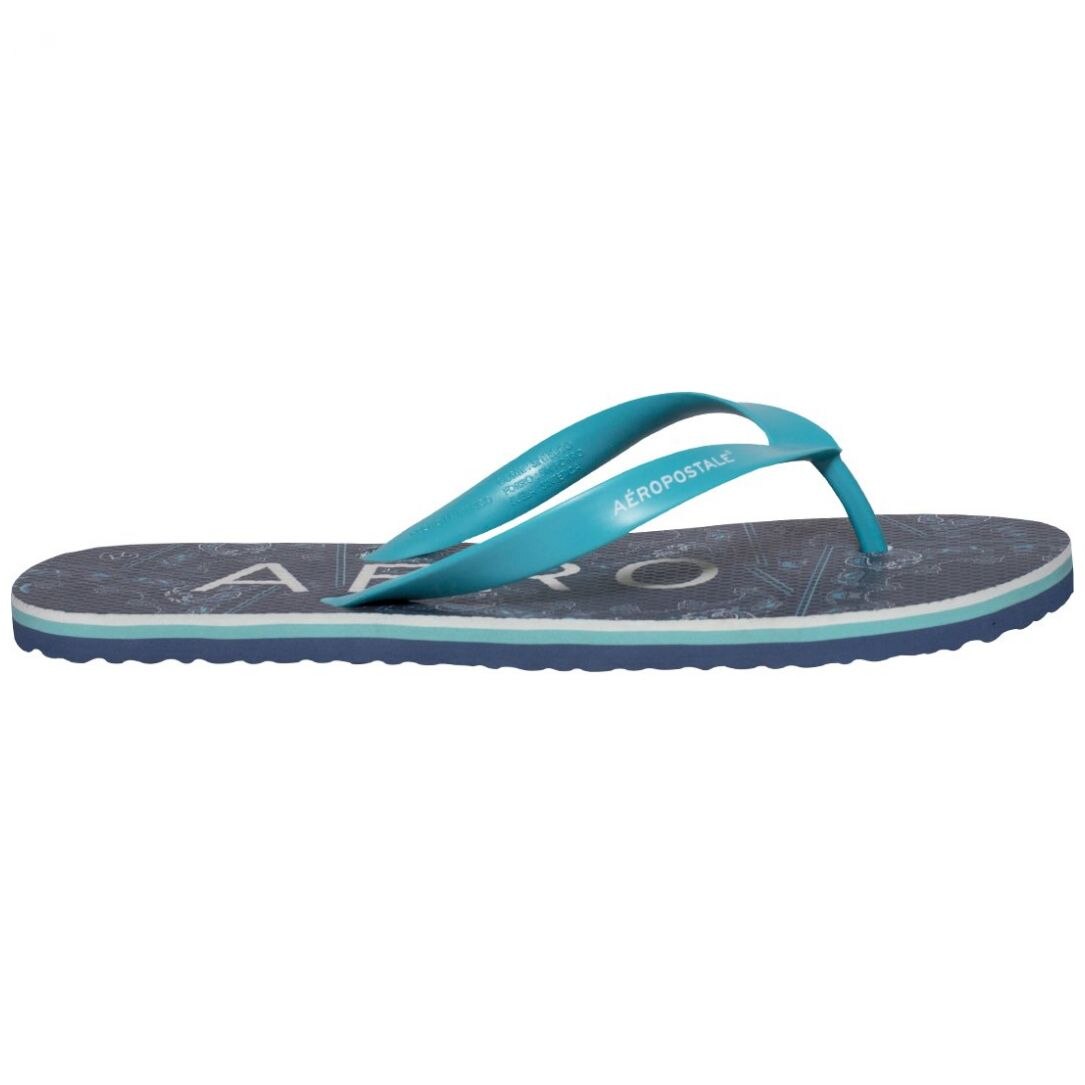 Sandalia Flip Flop Azul para Caballero Aeropostale Modelo 21210411043