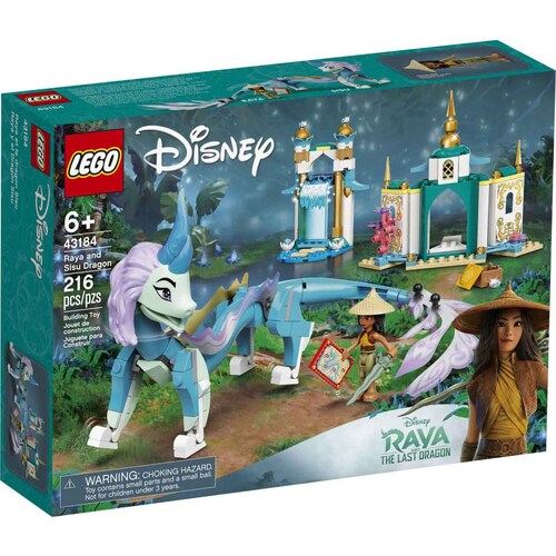 Princess Raya Y el Dragón Sisu Lego Disney Princess