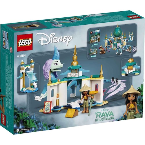Princess Raya Y el Dragón Sisu Lego Disney Princess
