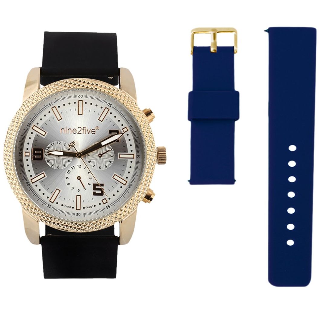 Reloj Negro para Caballero Nine To Five Modelo A14Ngglrt