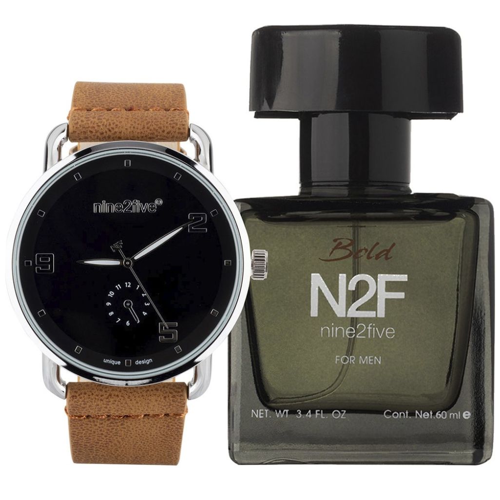 Reloj Café para Caballero Nine To Five Modelo N2F110Rt