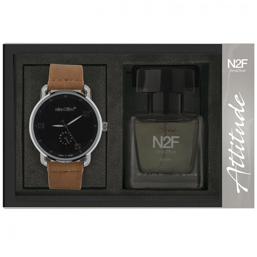 Reloj Café para Caballero Nine To Five Modelo N2F110Rt