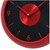 Reloj de Pared Rojo Timco Modelo Ceal-Ro
