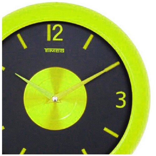 Reloj de Pared Verde Timco Modelo Ceal-Ve