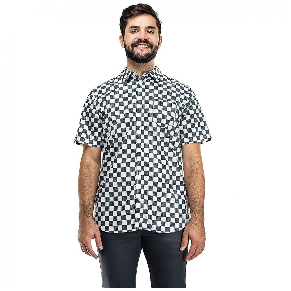 Camisa vans shop hombre plata