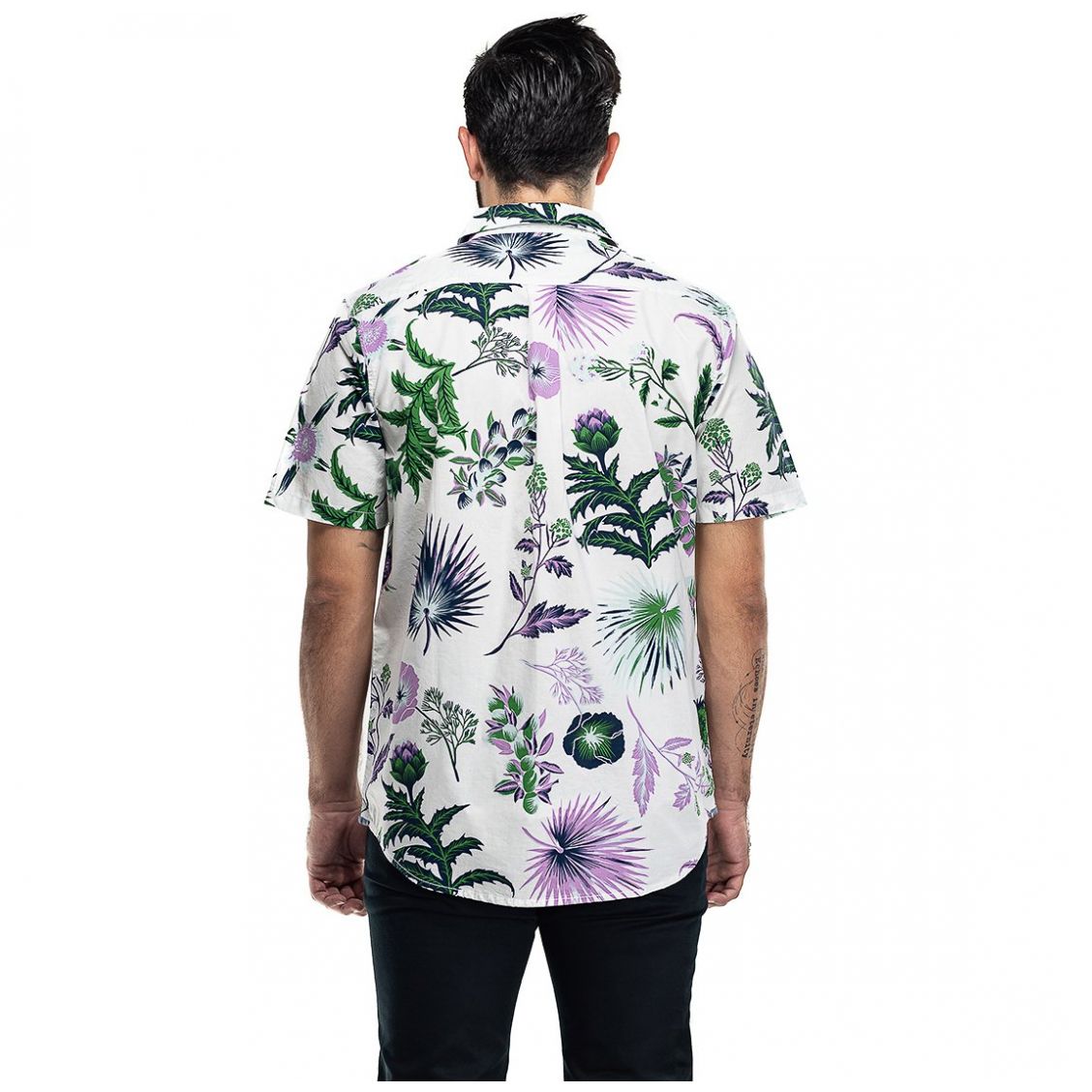 Camisa Blanco Combinado Vans para Caballero Modelo Vn0A545Qz50