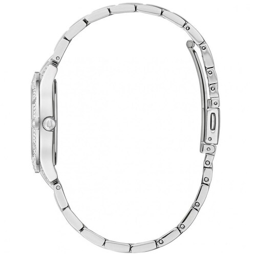 Reloj Bulova Plata para Mujer Modelo Elo 96L291