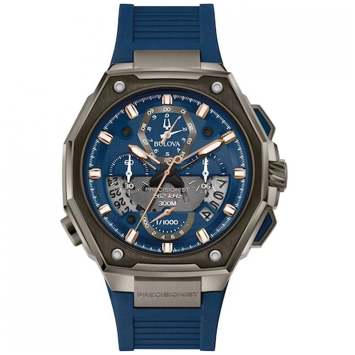 Reloj Azul para Hombre Bulova Modelo Elo 98B357