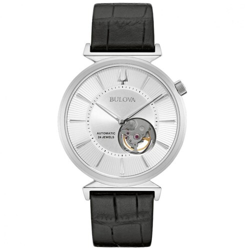 Reloj Negro para Hombre Bulova Modelo Elo 96A240