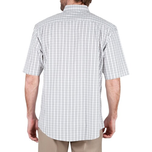 Camisa Gris Manga Corta para Hombre Haggar Modelo Elo Hmw0S257R01A