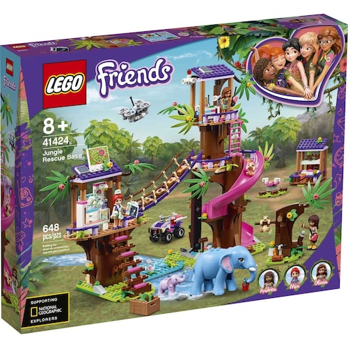 Friends Base de Rescate en la Selva Lego Lego Friends