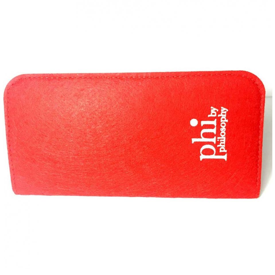 Cartera Invernal Rojo Phi By Philosophy Jr