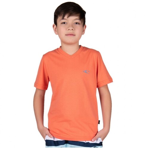 Camiseta con estampado de animales para niña – naranja