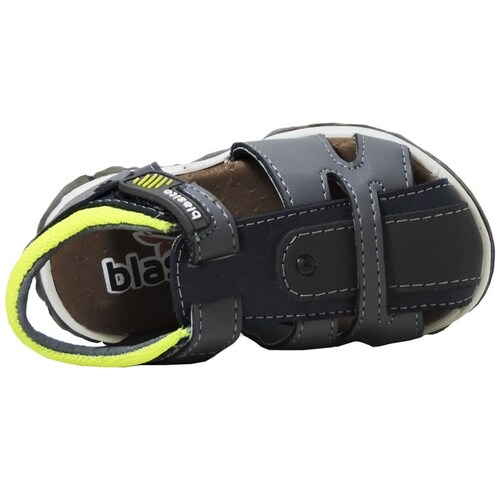 Huarache Sport con Velcro Gris para Niño Blasito Modelo 21P181G