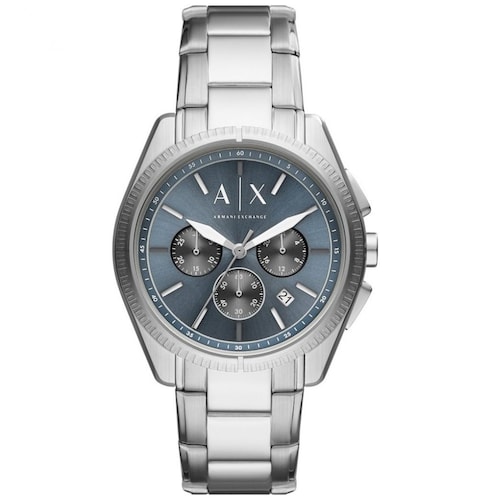 Reloj de Acero Plata para Hombre Armani Exchange Modelo Elo Ax2850