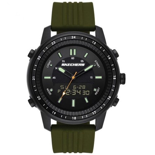 Reloj de Silicón Verde para Hombre Skechers Modelo Elo Sr5155
