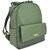 Backpack Baby Phat Verde con Bolsillo Frontal Y Asa Acrílica