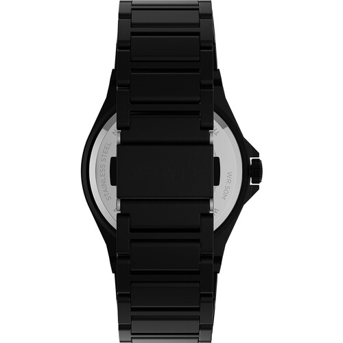 Reloj de Acero Inoxidable Negro para Caballero Timex Modelo Tw2U42300