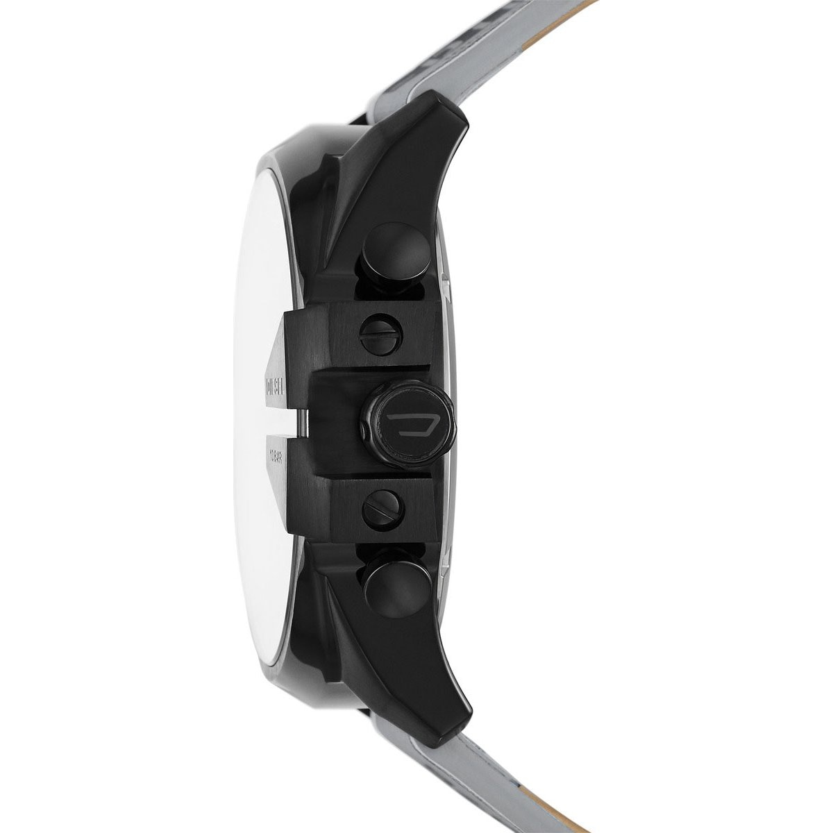 Reloj de Piel Gris para Caballero Diesel Modelo Dz4535
