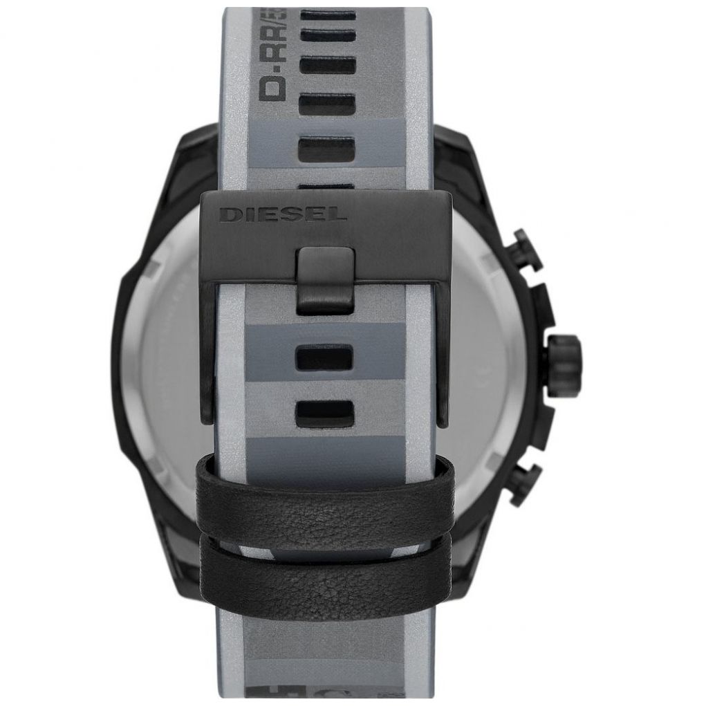 Reloj de Piel Gris para Caballero Diesel Modelo Dz4535