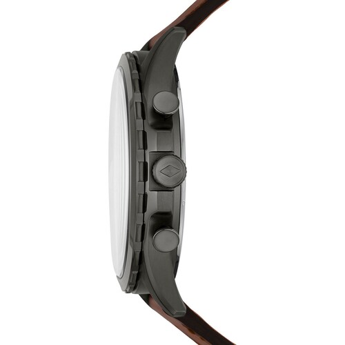 Reloj de Piel Café para Hombre Fossil Modelo Elo Fs5815