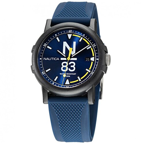 Reloj de Silicón Azul para Hombre Nautica N83 Modelo Elo Napeps101