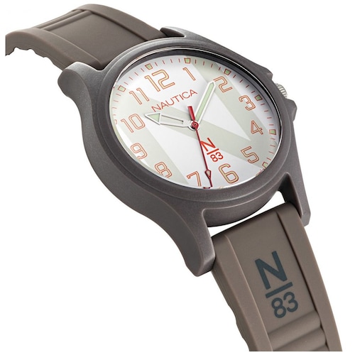 Reloj de Silicón Gris para Hombre Nautica N83 Modelo Elo Napjss118