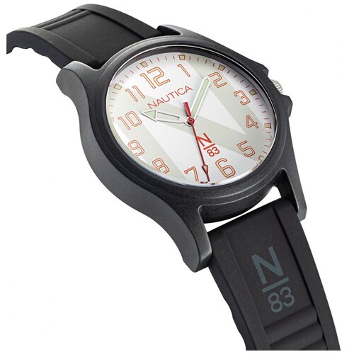Reloj de Silicón Negro para Hombre Nautica N83 Modelo Elo Napjsle24