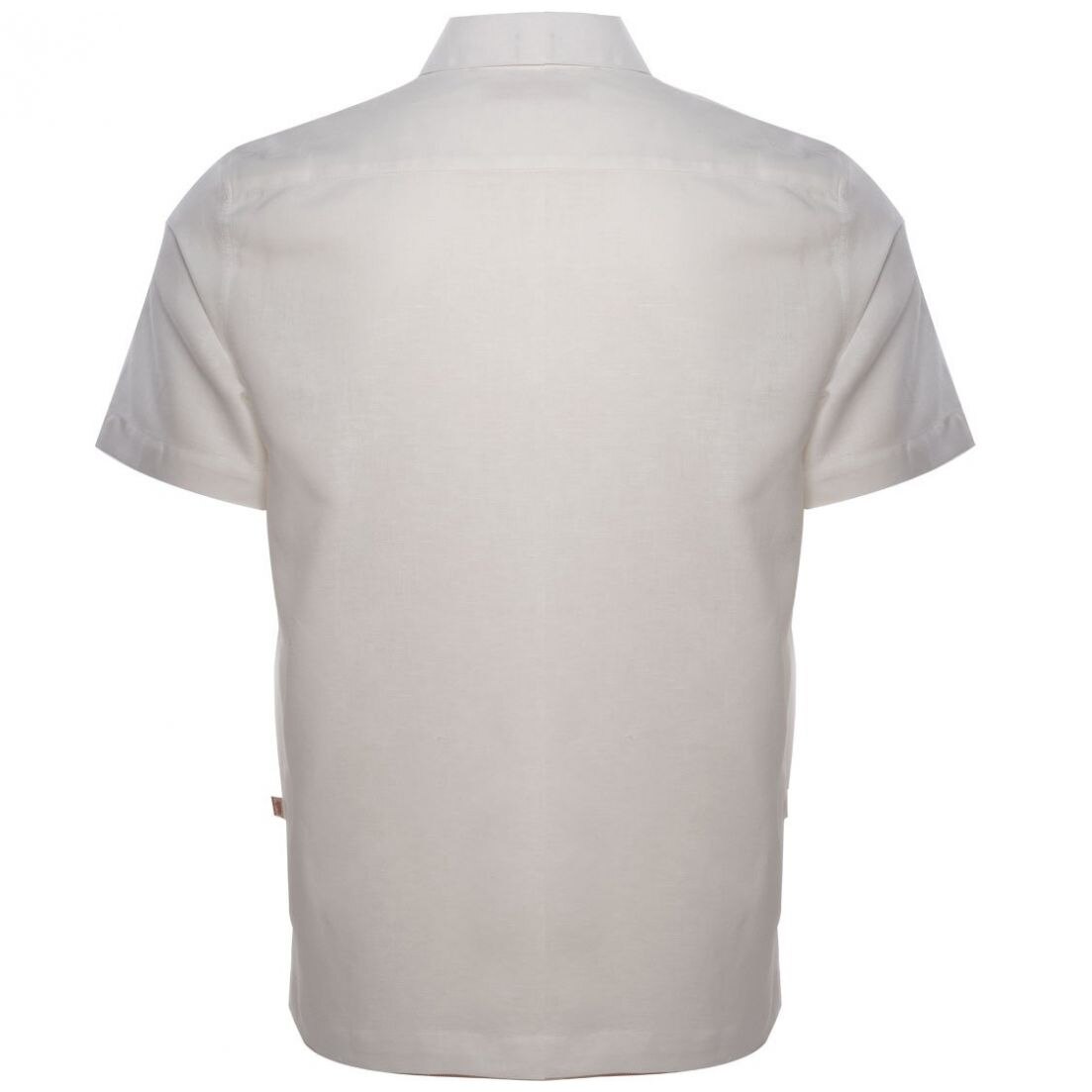 Camisa Blanco Manga Corta para Caballero Costavana Modelo 4452C