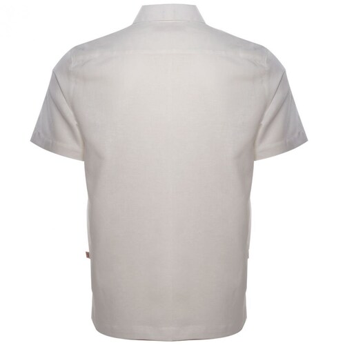 Camisa Blanco Manga Corta para Hombre Costavana Modelo Elo 2855C
