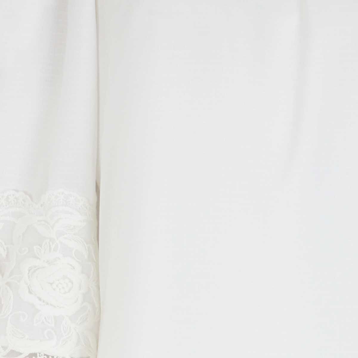 Vestido Manga Campana Cuello off Shoulder Elle