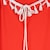 Vestido Cuello off Shoulder Rojo Brillante Basel