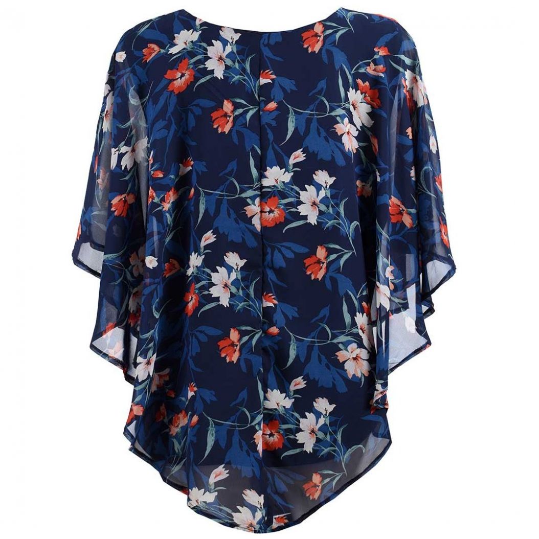 Blusa Corte Mariposa Hollywood North para Mujer