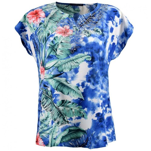 Blusa con Aplicación Hot Fix Hollywood North para Mujer