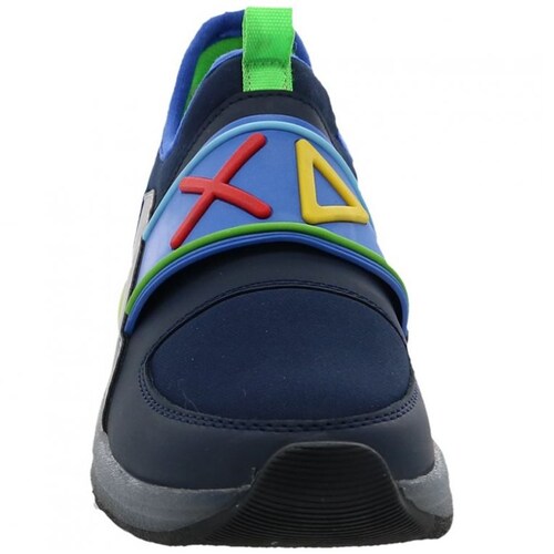 Tenis Gamer con Luces Azul Marino para Ni&ntilde;o Roddyck Modelo Se63902M