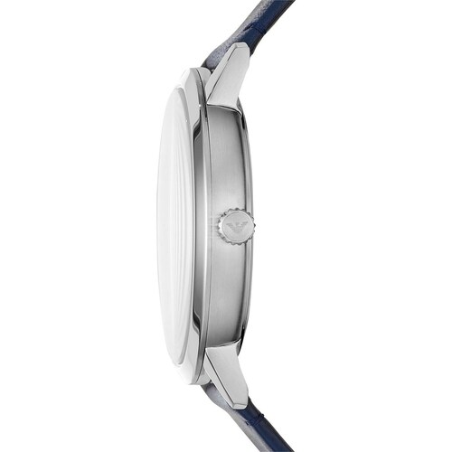 Set de Reloj Azul y Mancuernillas Emporio Armani para Caballero Modelo Ar80032