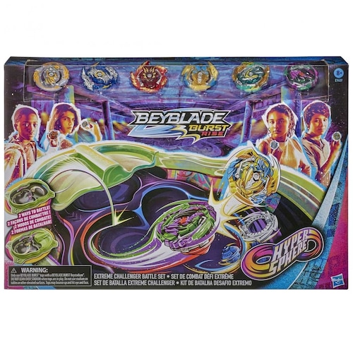 Set de Batalla Extreme Challenger Beyblade Burst Rise Hypersphere